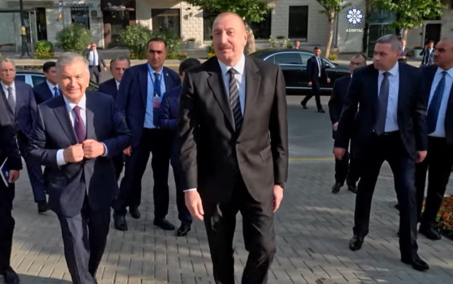 Fərid Əsgərov yeni vəzifəsində ilk dəfə görüntüləndi - VİDEO